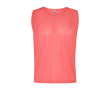 Dossard de sport unisexe respirant 90 g/m² Roly Direct Roma couleur corail