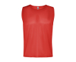 Dossard de sport unisexe respirant 90 g/m² Roly Direct Roma couleur rouge