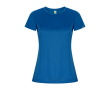 T-shirt en polyester recyclé pour femme 135 g/m² Roly Direct Imola couleur bleu roi
