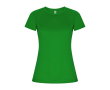 T-shirt en polyester recyclé pour femme 135 g/m² Roly Direct Imola couleur vert