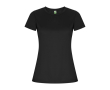 T-shirt en polyester recyclé pour femme 135 g/m² Roly Direct Imola couleur gris taupe