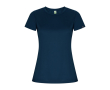 T-shirt en polyester recyclé pour femme 135 g/m² Roly Direct Imola couleur bleu marine