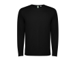 T-shirt à manches longues 125 g/m² Roly Direct Estoril L/S couleur noir