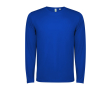 T-shirt à manches longues 125 g/m² Roly Direct Estoril L/S couleur bleu roi