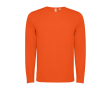 T-shirt à manches longues 125 g/m² Roly Direct Estoril L/S couleur orange foncé