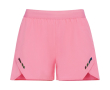 Short en polyester respirant pour femme, 110 g/m², Roly Direct Stratos couleur rose pastel