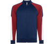Veste de sport unisexe en polyester, 210 g/m², Roly Direct Gladius couleur grenat