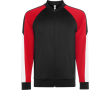Veste de sport unisexe en polyester, 210 g/m², Roly Direct Gladius couleur rouge foncé
