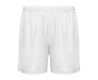 Pantalon de sport court 140 g/m² Roly Direct Player couleur blanc