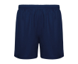 Pantalon de sport court 140 g/m² Roly Direct Player couleur bleu marine