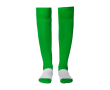 Chaussettes sport en polyester Roly Direct Soccer couleur vert