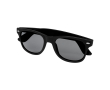Lunettes de soleil style rétro idéales pour l’extérieur UV400 couleur noir