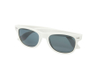 Lunettes de soleil style rétro idéales pour l’extérieur UV400 couleur blanc
