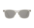 Lunettes de soleil style rétro idéales pour l’extérieur UV400 couleur transparent