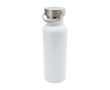 Bouteille en acier inoxydable recyclé idéale pour l’eau 500 ml couleur blanc