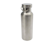 Bouteille en acier inoxydable recyclé idéale pour l’eau 500 ml couleur argenté