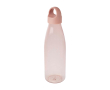 Gourde en plastique recyclé avec poignée de transport 800ml couleur rose pastel