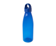 Gourde en plastique recyclé avec poignée de transport 800ml couleur bleu roi