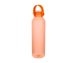 Gourde en plastique recyclé avec anse en silicone 630 ml couleur orange