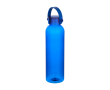 Gourde en plastique recyclé avec anse en silicone 630 ml couleur bleu roi