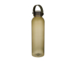 Gourde en plastique recyclé avec anse en silicone 630 ml couleur vert foncé