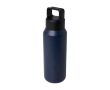 Bouteille en inox recyclé adaptée aux boissons gazeuses 600 ml couleur bleu marine