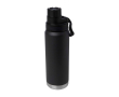 Gourde écologique à double paroi avec bouchon à vis anti-goutte 700 ml couleur noir