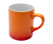 Tasse en céramique avec effet dégradé en couleur 330 ml couleur orange