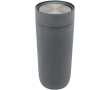 Thermos en acier inoxydable avec ouverture par bouton poussoir 350 ml couleur gris
