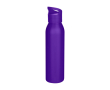 Gourde en acier inoxydable recyclé simple paroi 650 ml couleur mauve