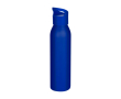 Gourde en acier inoxydable recyclé simple paroi 650 ml couleur bleu