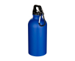 Bouteille mate en acier inoxydable recyclé simple paroi 400 ml couleur bleu roi