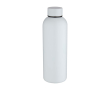 Gourde en acier inoxydable recyclé finition mate 750 ml couleur blanc