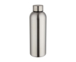 Gourde en acier inoxydable recyclé finition mate 750 ml couleur gris clair