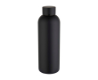 Gourde en acier inoxydable recyclé finition mate 750 ml couleur noir