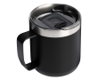Mug isotherme en inox 350 ml avec couvercle anti-éclaboussures Stanley couleur noir