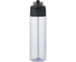 Gourde 700 ml avec paille et bouchon bouton anti-fuite couleur bleu bondi