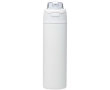 Gourde simple paroi paille rabattable finition mate 800 ml couleur blanc
