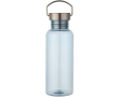 Bouteille en inox 600 ml avec bouchon vissé et poignée couleur bleu ciel