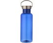 Bouteille en inox 600 ml avec bouchon vissé et poignée couleur bleu roi
