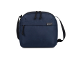Sac isotherme portable en matériau recyclé capacité 9 canettes couleur bleu marine