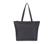 Tote bag en RPET avec poche intérieure pour bouteille d’eau couleur noir