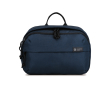 Trousse de toilette de voyage en RPET avec anse supérieure couleur bleu marine