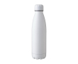 Bouteille en acier inoxydable, finition mate 750 ml couleur blanc