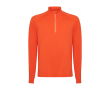 Sweat-shirt technique recyclé 200 g/m² Roly Direct Istanbul couleur orange foncé