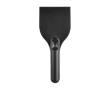 Grattoir à glace grand format en plastique recyclé avec manche couleur noir