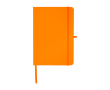 Carnet en papier recyclé avec couverture rigide A5 pages lignées couleur orange