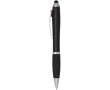 Stylo rotatif avec stylet et grip doux encre noire couleur noir