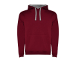 Sweat-shirt en coton et polyester 280 g/m² Roly Direct Urban couleur bordeaux
