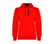 Sweat-shirt slim fit pour femme 280 g/m² Roly Direct Urban couleur rouge désaturé